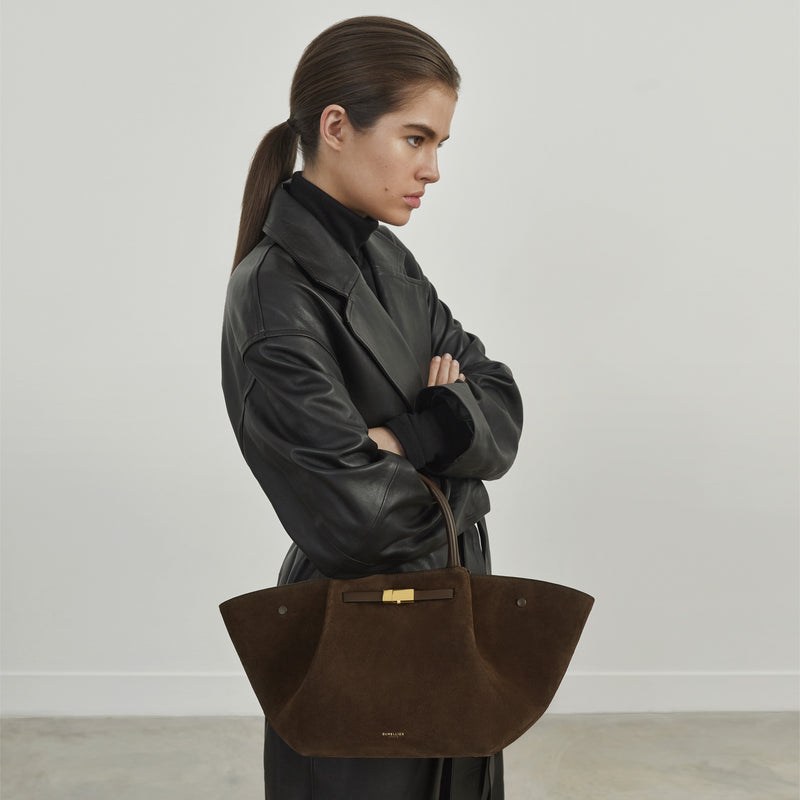 Elegante Leder Tote Tasche Vielseitig Everyday - BerlinGlamour
