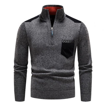 Herren Pullover Merino Wolle Warm und Bequem