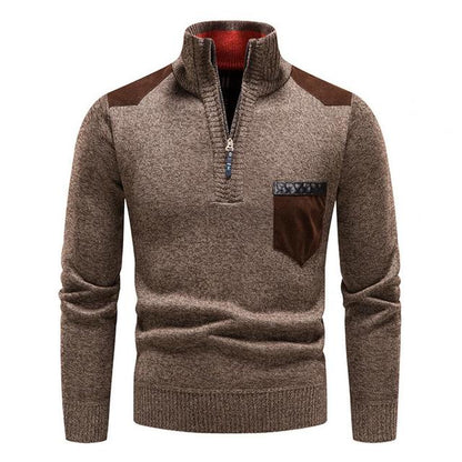 Herren Pullover Merino Wolle Warm und Bequem