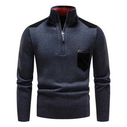Herren Pullover Merino Wolle Warm und Bequem - BerlinGlamour