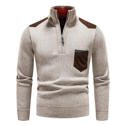 Herren Pullover Merino Wolle Warm und Bequem