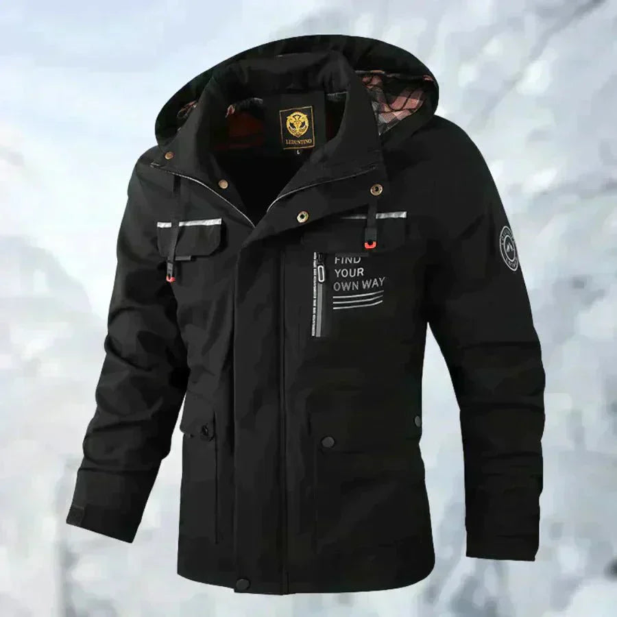 Mehrere Taschen und winddichte Jacke - Elco