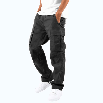 Herren Cargo Hose Bequem Flexibel Mit Vielen Taschen