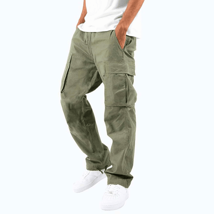 Herren Cargo Hose Bequem Flexibel Mit Vielen Taschen