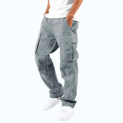 Herren Cargo Hose Bequem Flexibel Mit Vielen Taschen
