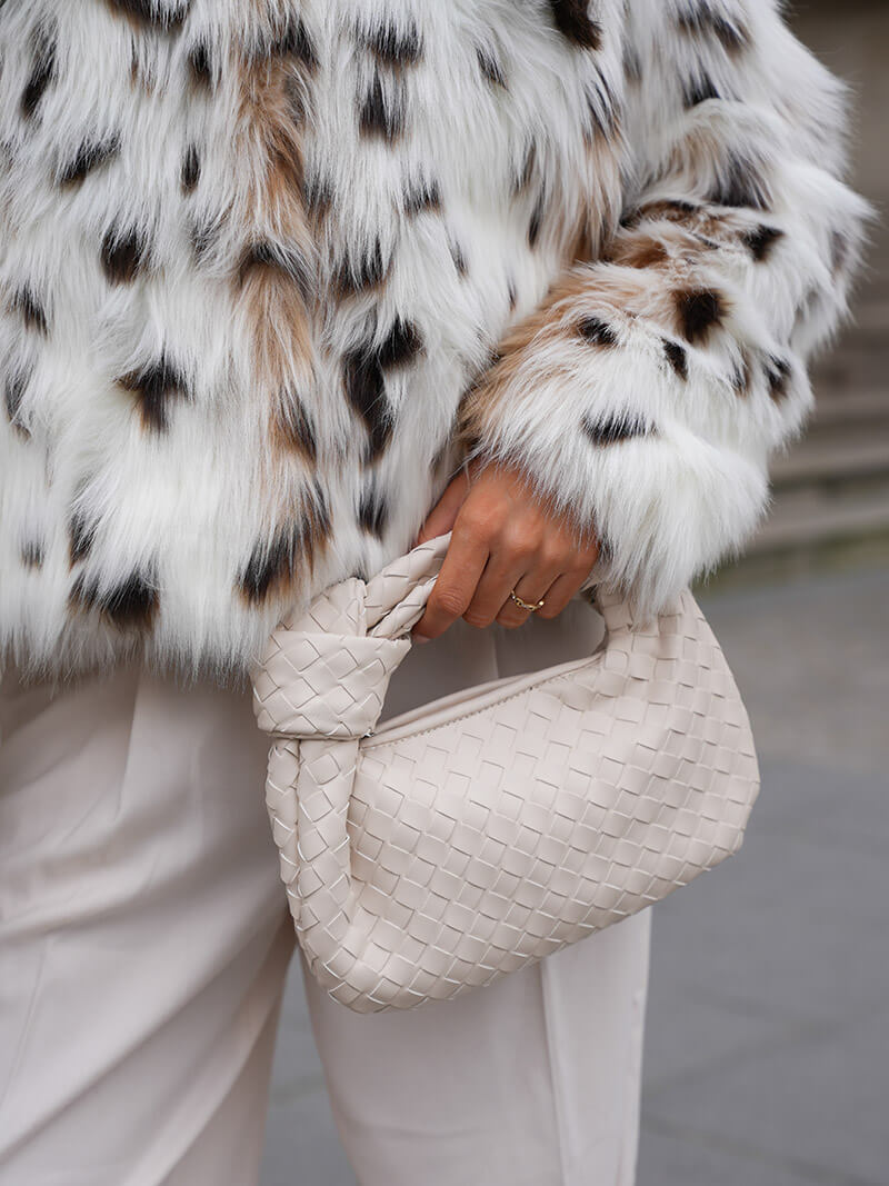 Geflochtene Mini Handtasche Boho Stil
