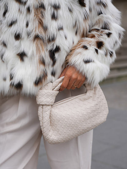 Geflochtene Mini Handtasche Boho Stil