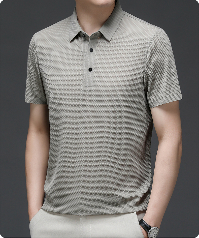 Herren Poloshirt atmungsaktiv Mesh Qualität