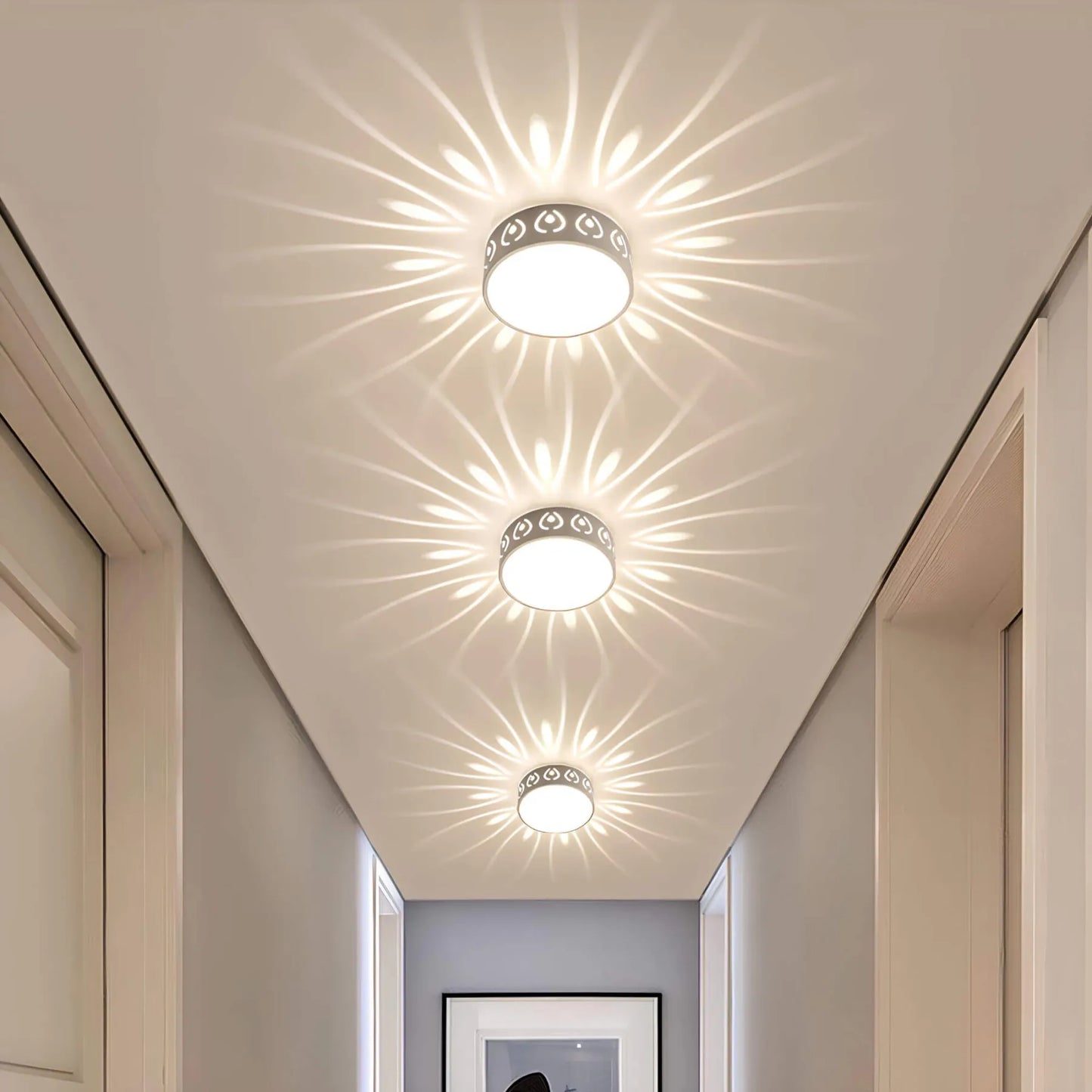 Elegante LED Deckenlampe Modern Stilvoll - BerlinGlamour