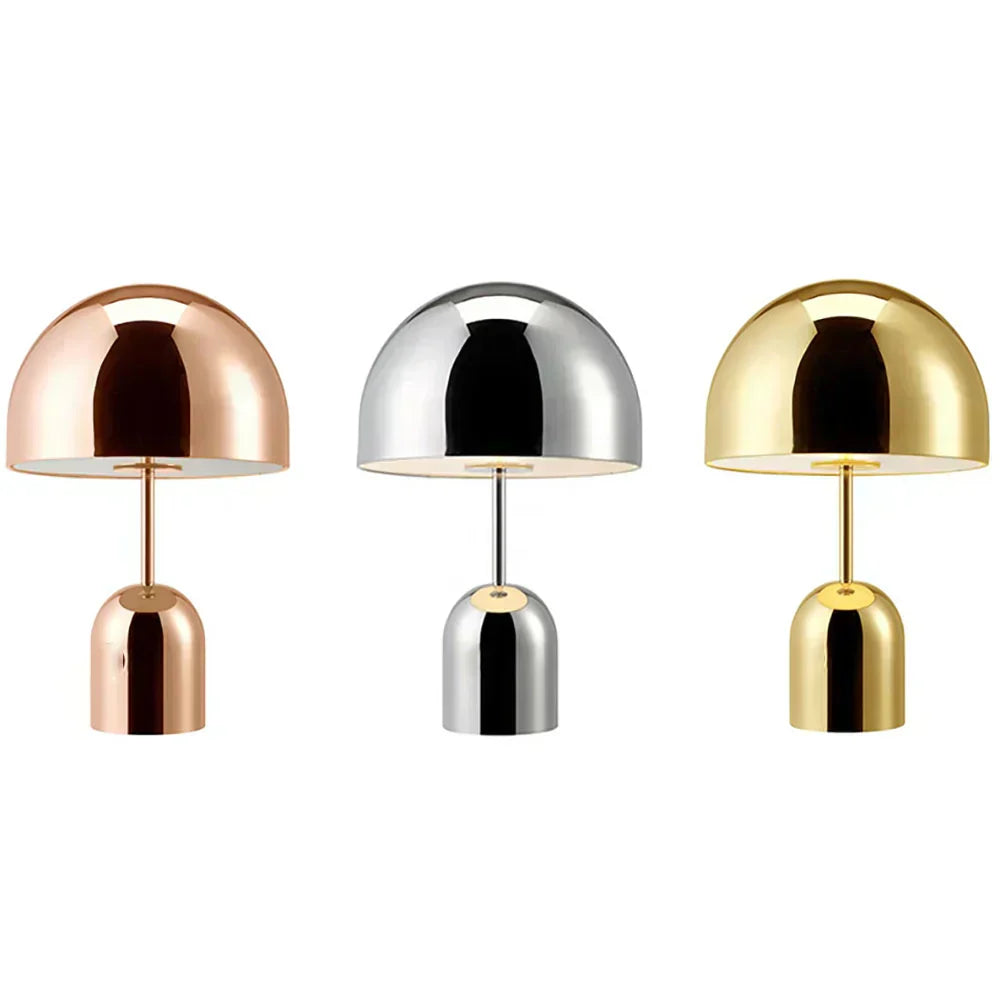 Elegante Tischleuchte Kupfer Finish Modern
