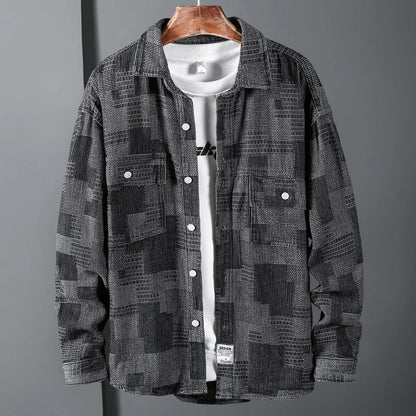 Moderne karierte Herrenjacke – Francisco