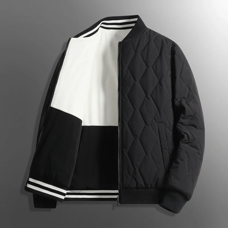 Stylische reversible Winterjacke für Herren von Wilbald