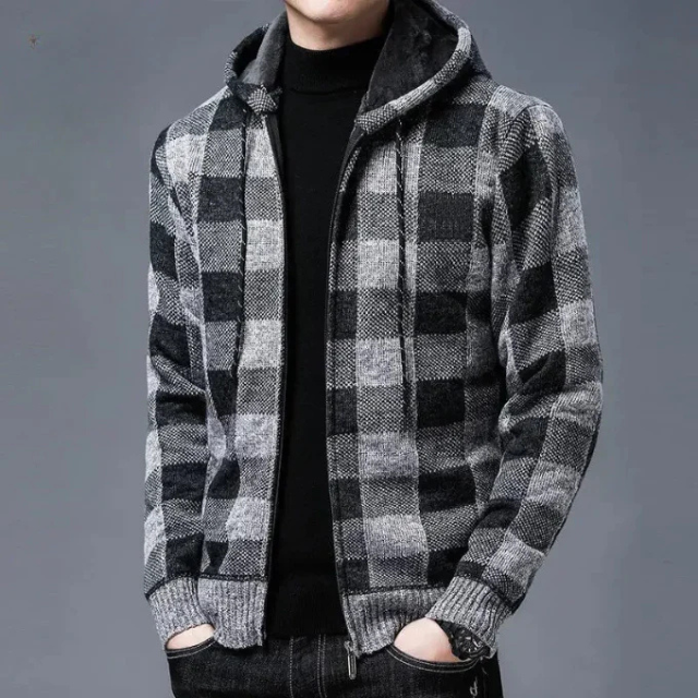 Moderne karierte Herrenjacke von Conrad