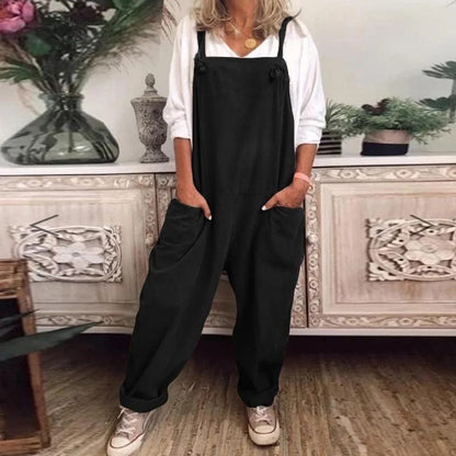 Lockere Frauen-Overall Elasthan Polyester Bequem
