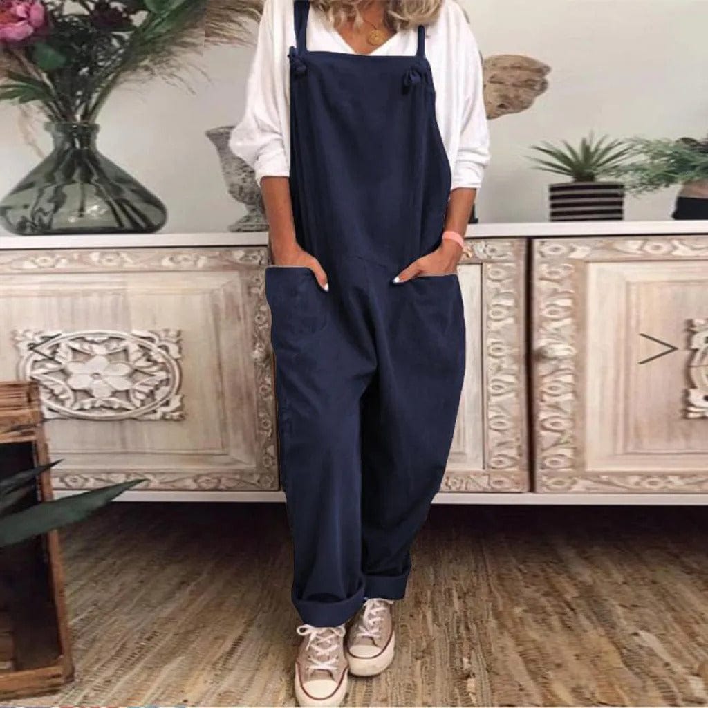 Lockere Frauen-Overall Elasthan Polyester Bequem
