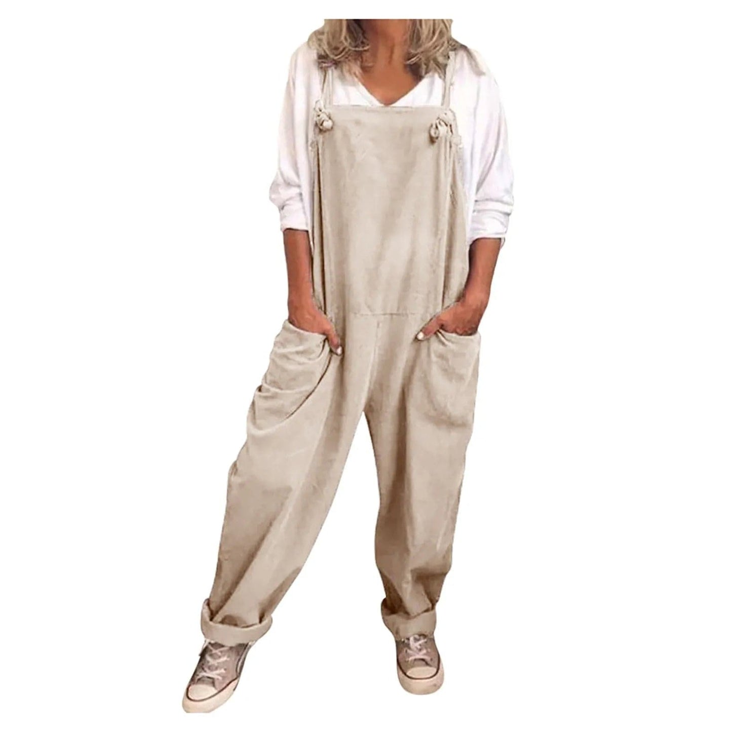Lockere Frauen-Overall Elasthan Polyester Bequem