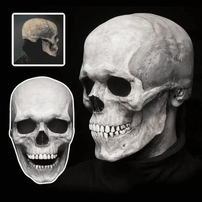 Totenkopfmaske Realistisch für Halloween