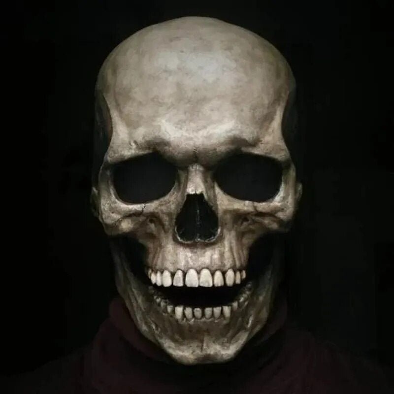 Totenkopfmaske Realistisch für Halloween - BerlinGlamour