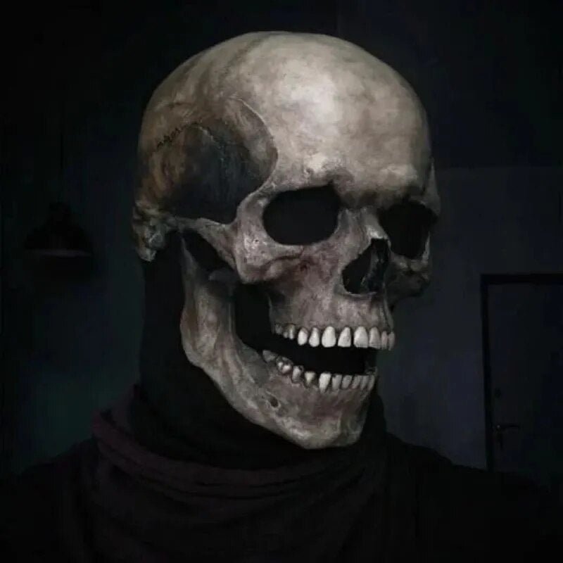 Totenkopfmaske Realistisch für Halloween