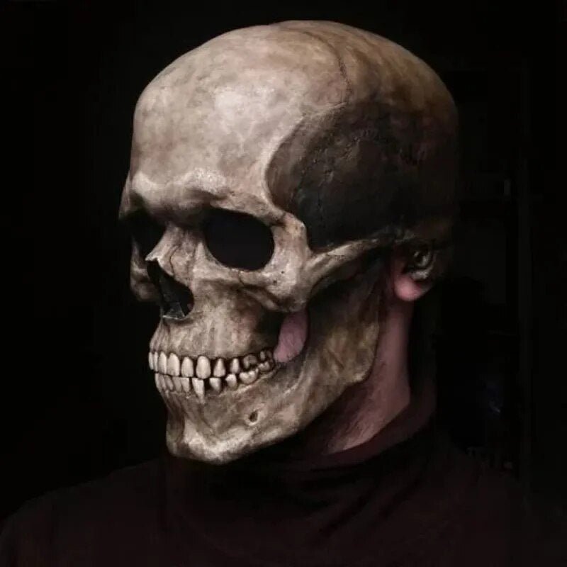 Totenkopfmaske Realistisch für Halloween