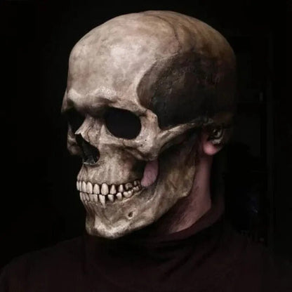 Totenkopfmaske Realistisch für Halloween
