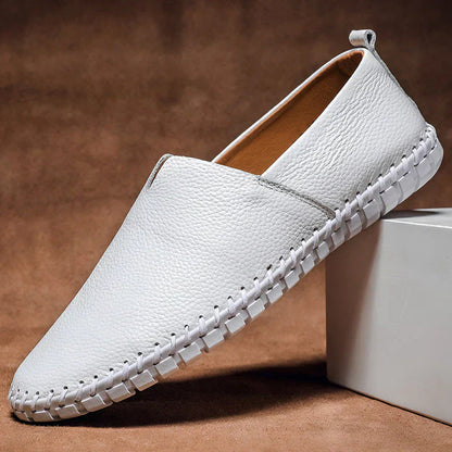 Elegante Herren Loafer aus echtem Leder Schwarz