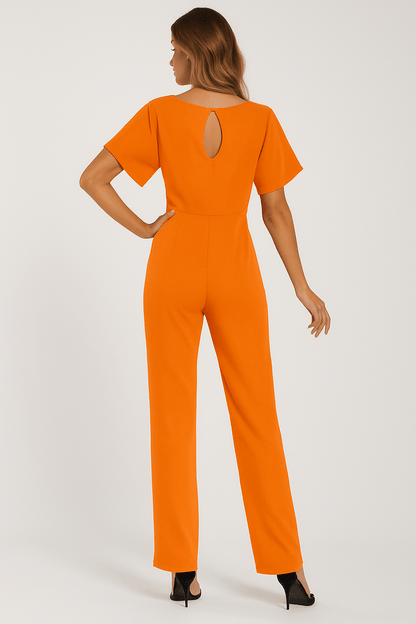 Stilvoller Jumpsuit mit Taillengürtel Figurbetont Damen