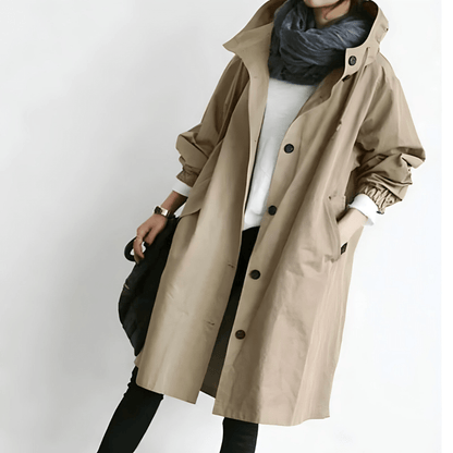 Kapuzenjacke Damen Leicht Stilvoll Alltagsjacke