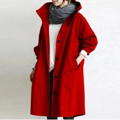 Kapuzenjacke Damen Leicht Stilvoll Alltagsjacke