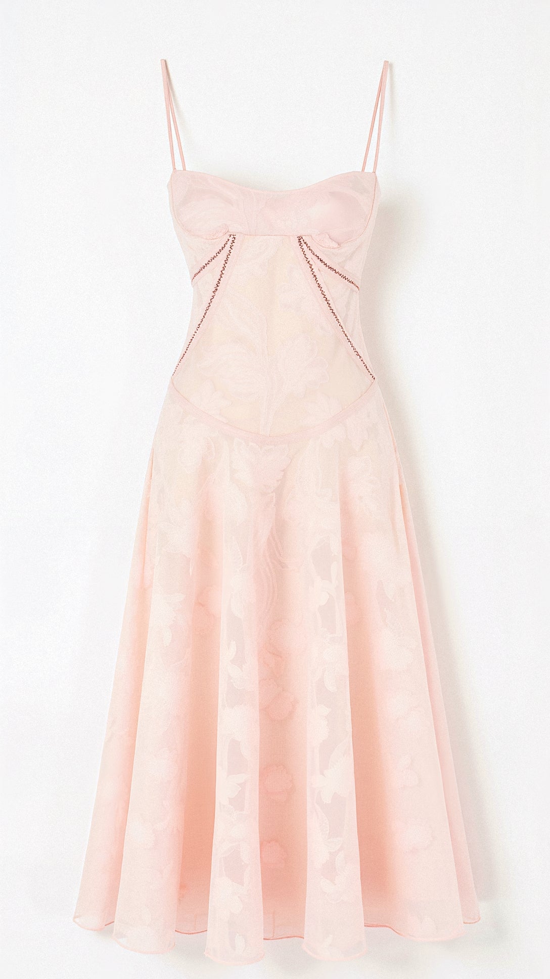 Boho Maxikleid Weiß mit Schmetterlingsmuster Ibiza Look