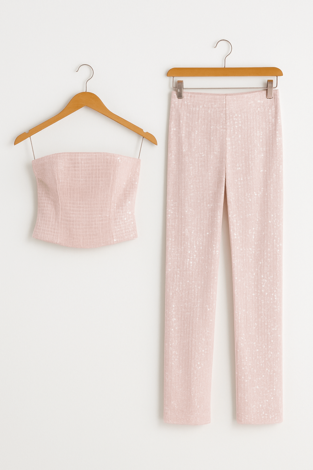 Eleganter Damen Jumpsuit Strapslos Denim