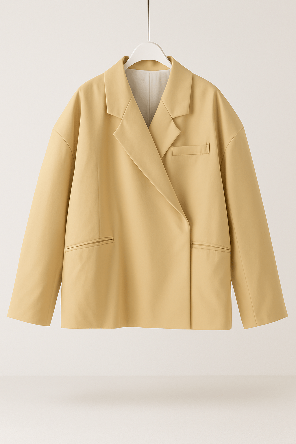 Damen Blazer Oversize Modern Klassisch