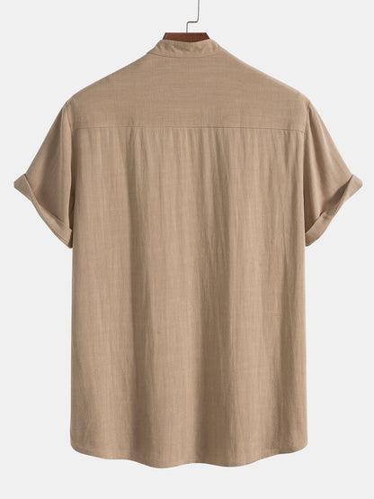 Leinen Sommeranzug Herren Modern Slim Fit