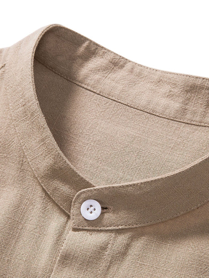 Leinen Sommeranzug Herren Modern Slim Fit