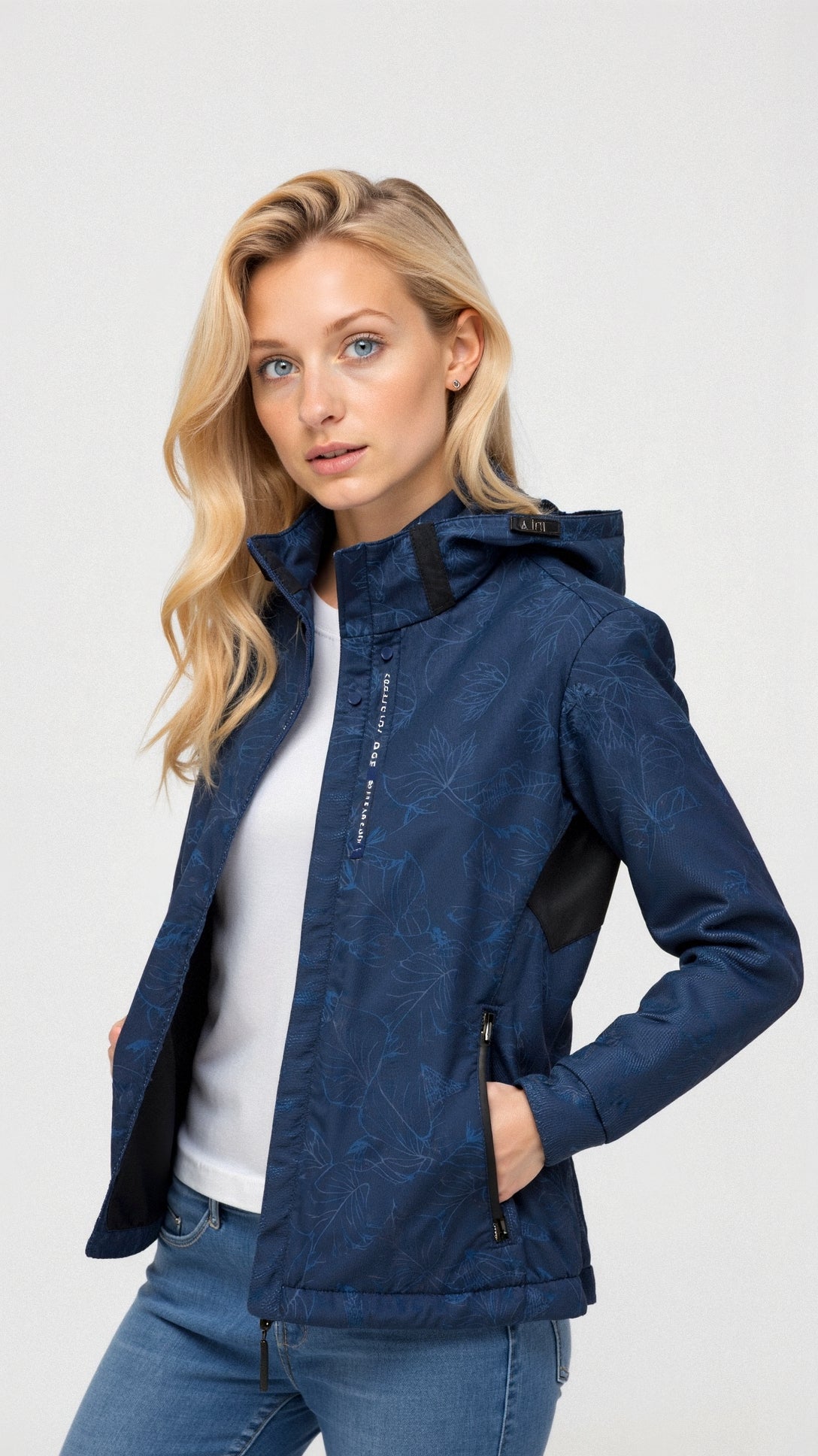 Wasserdichte Outdoor Jacke mit Kapuze Damen - BerlinGlamour