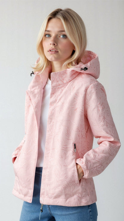 Wasserdichte Outdoor Jacke mit Kapuze Damen
