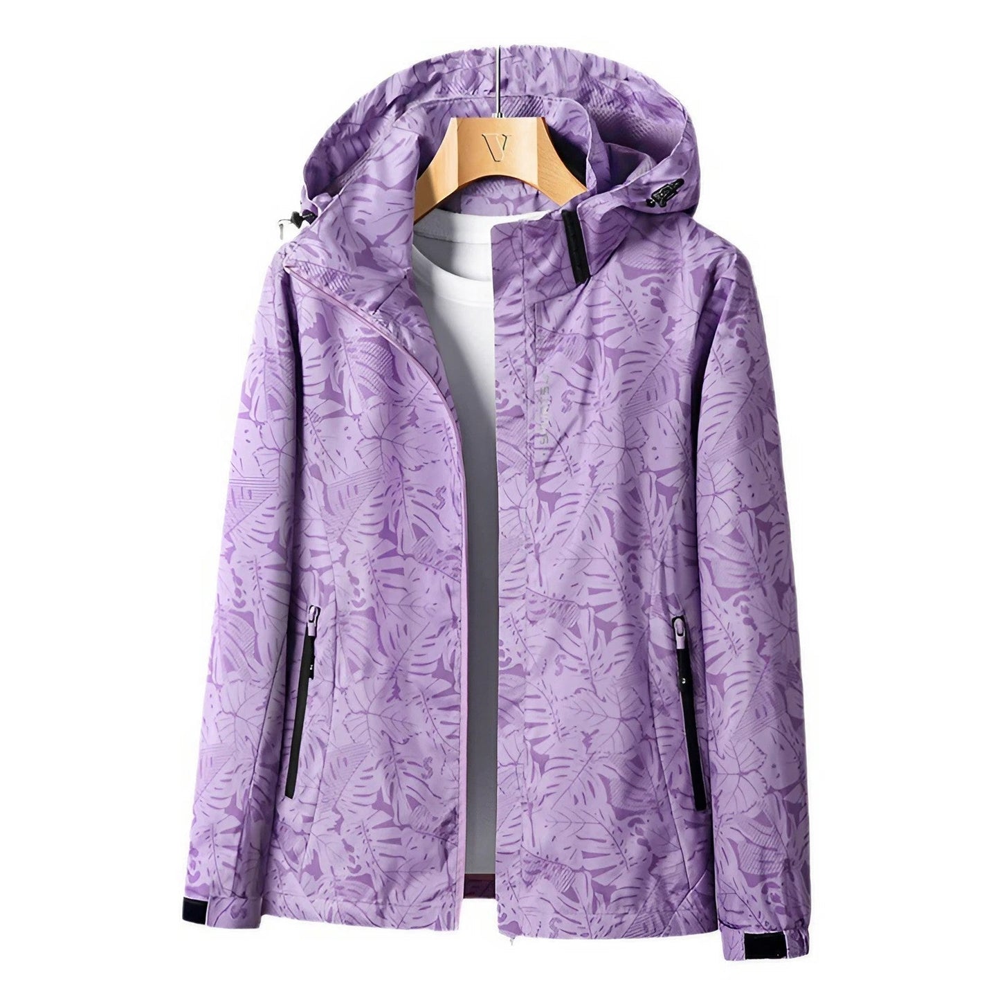 Wasserdichte Outdoor Jacke mit Kapuze Damen