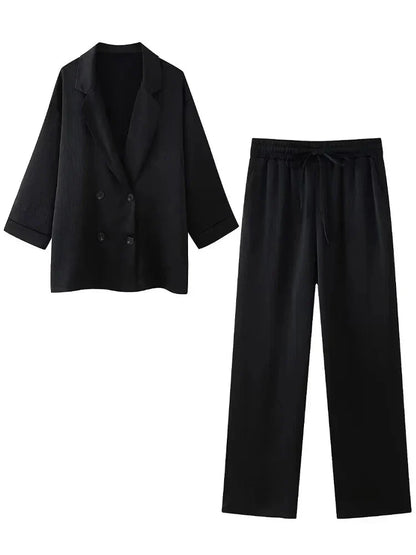 Herren Zweiteiler Anzug Blazer Hose Modern Business