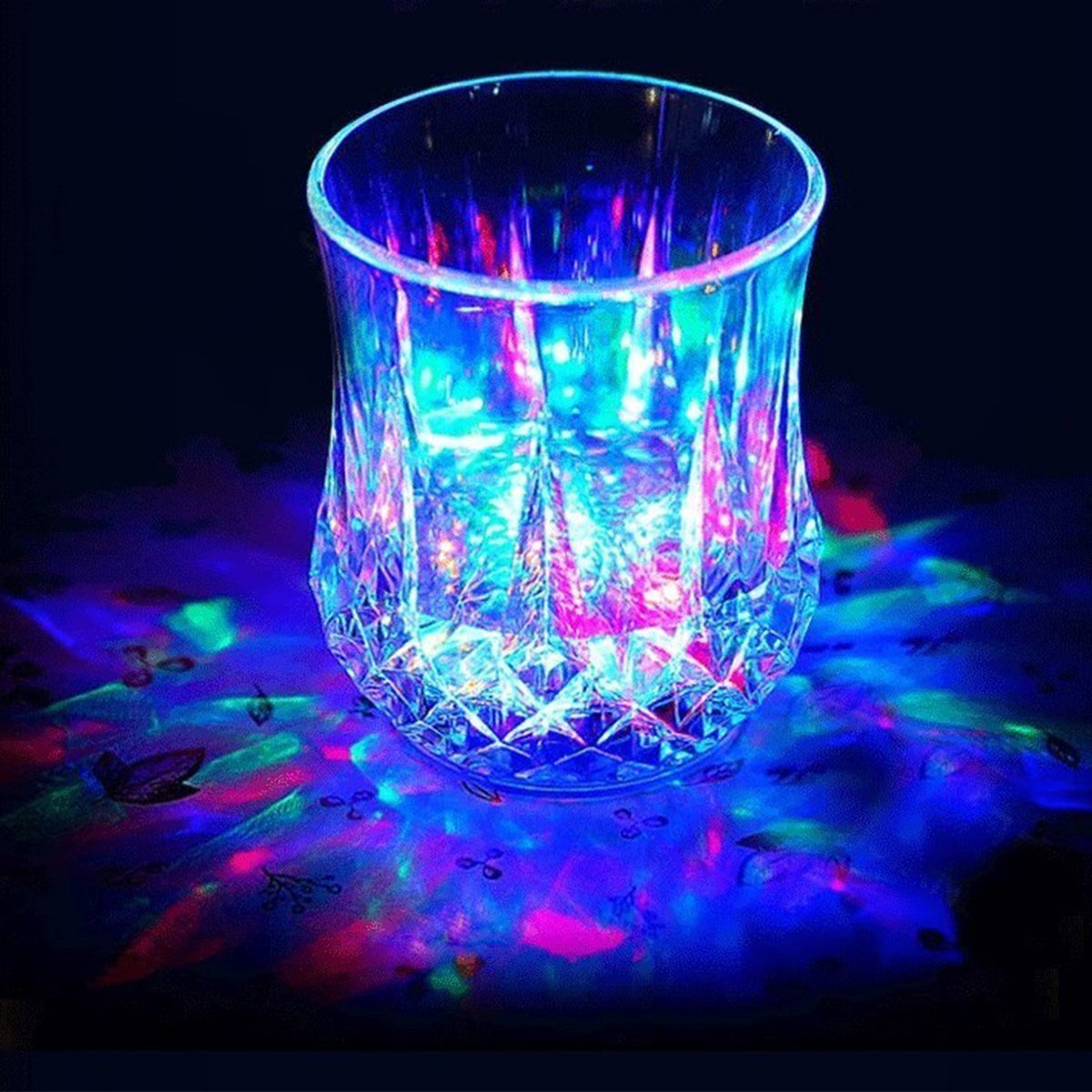 LED Glaslampe Flüssigkeitsaktiviert Modern