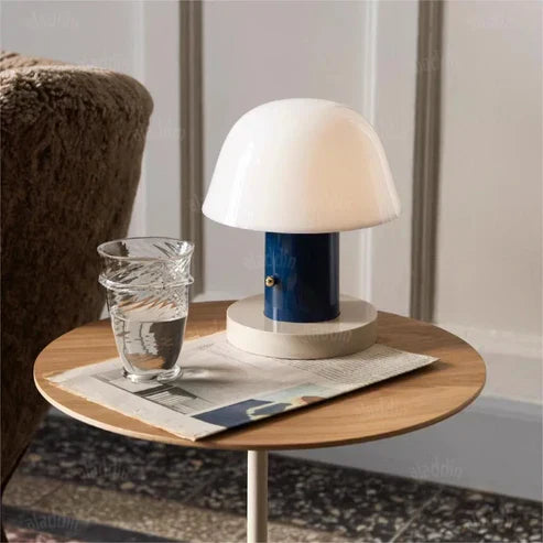 Moderne Pilz Tischlampe LED NatureGlow - BerlinGlamour