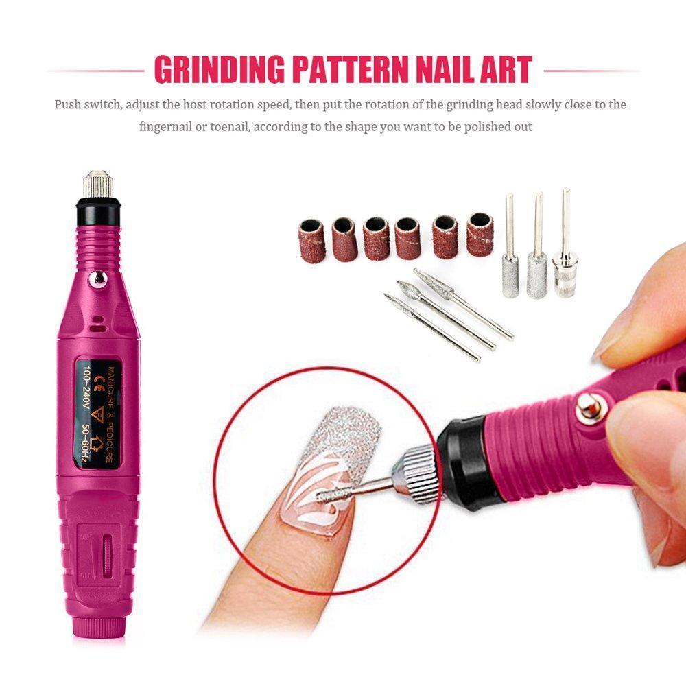 Nagelbohrer Professionell Maniküre Set - BerlinGlamour