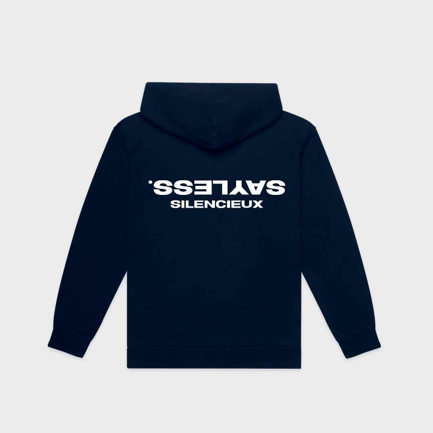Mitternachtsblauer BerlinGlamour Hoodie