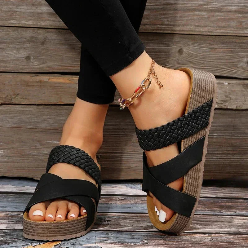 Damensandalen Orthopädisch Komfortabel Mit Unterstützung