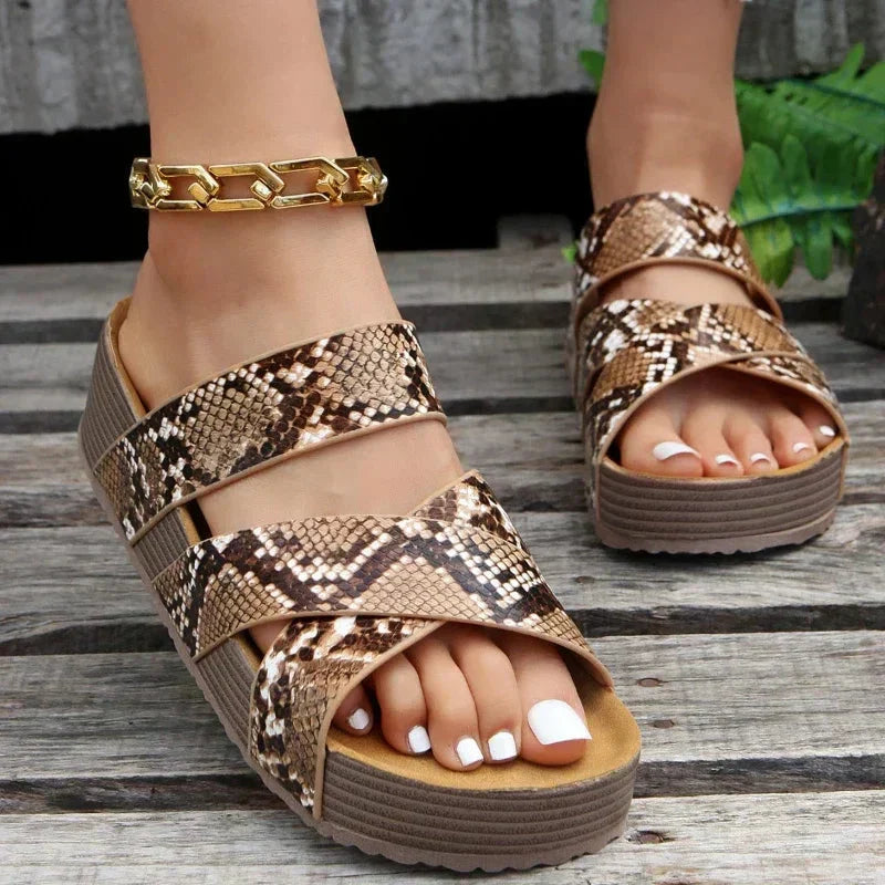 Orthopädische Sandalen Komfortabel Damen
