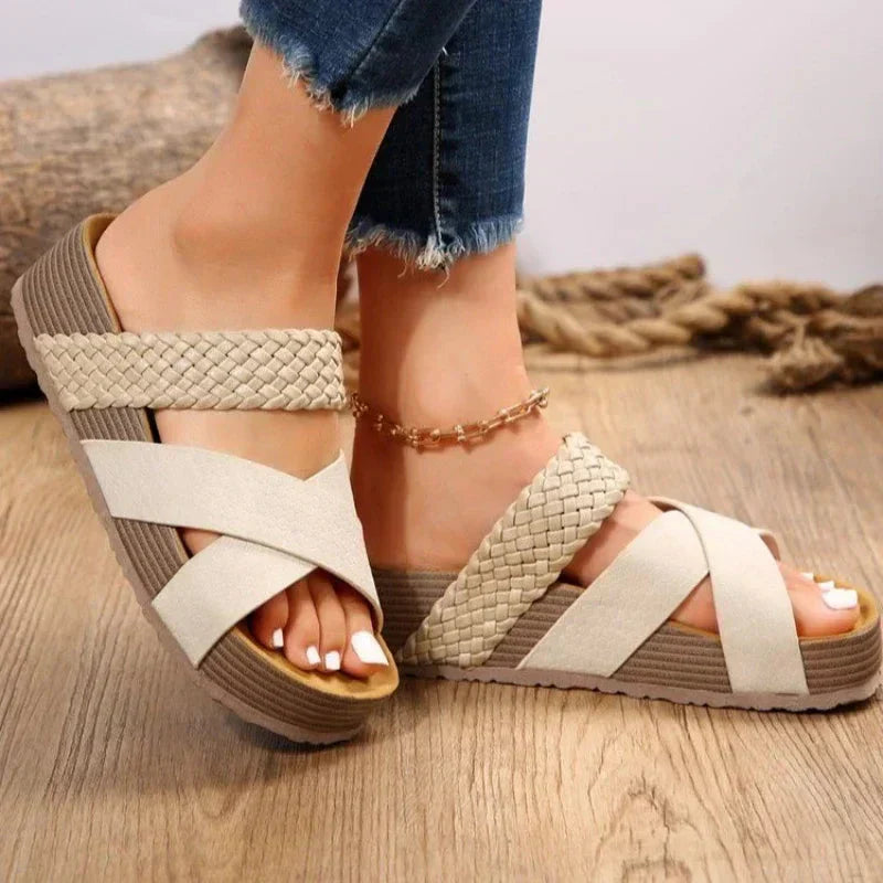 Orthopädische Sandalen Komfortabel Damen