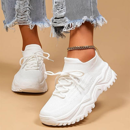 Calyra Bequeme Sneaker Damen Chunky Sneaker - BerlinGlamour
