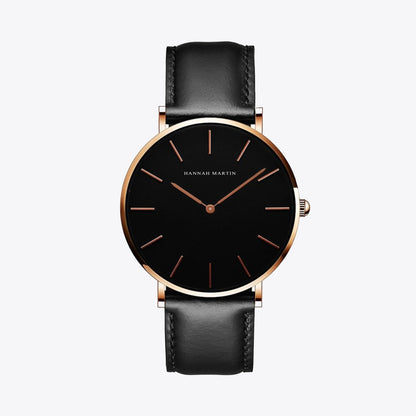 Herren Armbanduhr Elegantes Design Leder