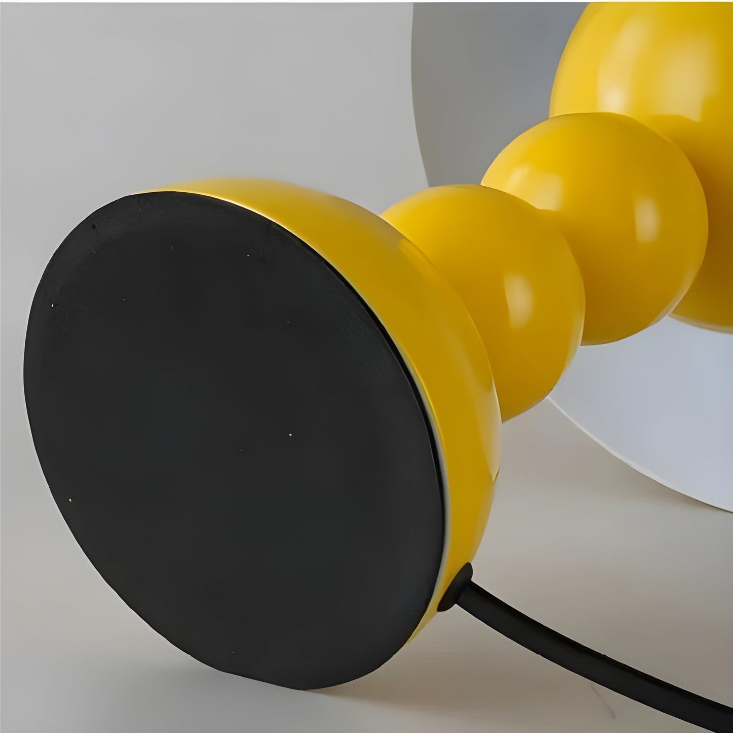Skandinavische LED Tischlampe Dimmbar Weiß Modern