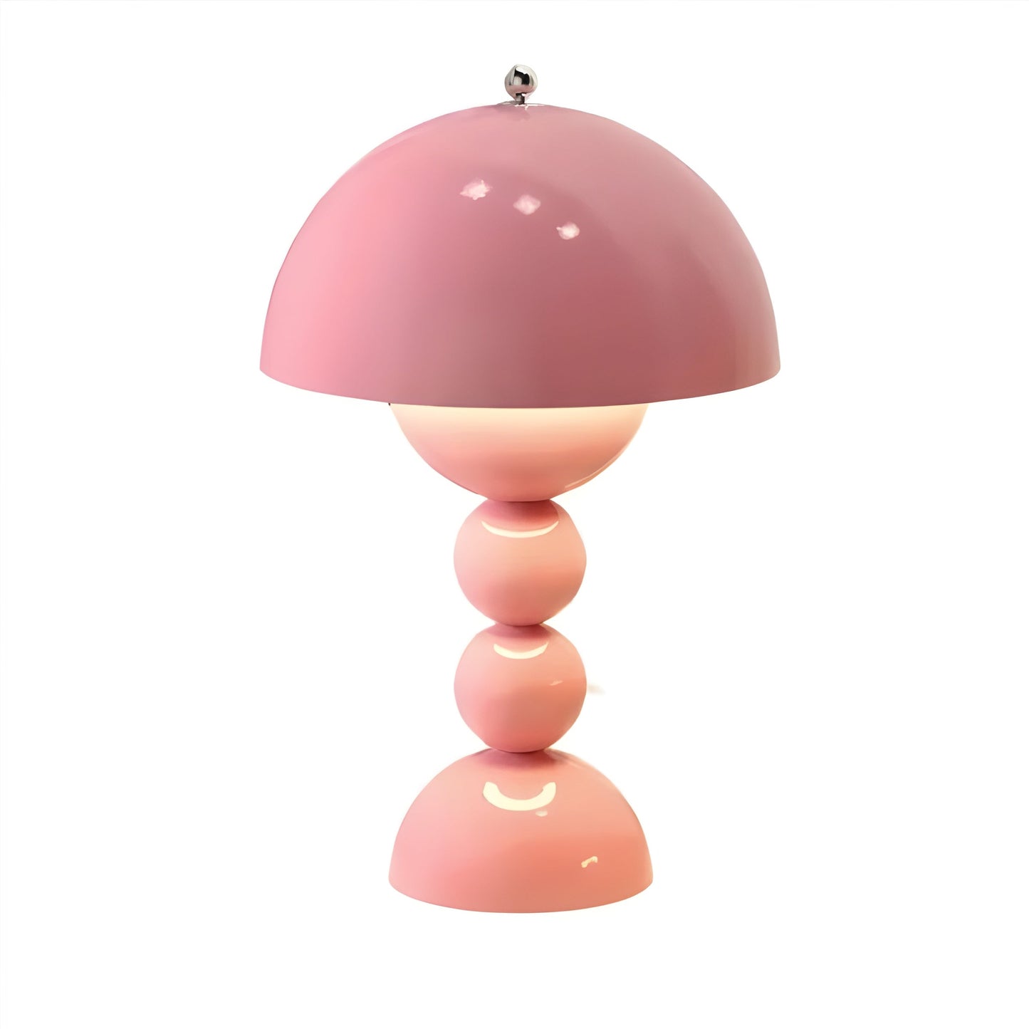 Skandinavische LED Tischlampe Dimmbar Weiß Modern