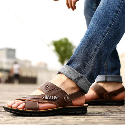 Orthopädische Sandalen Herren Komfortabel Unterstützende Fußbettung